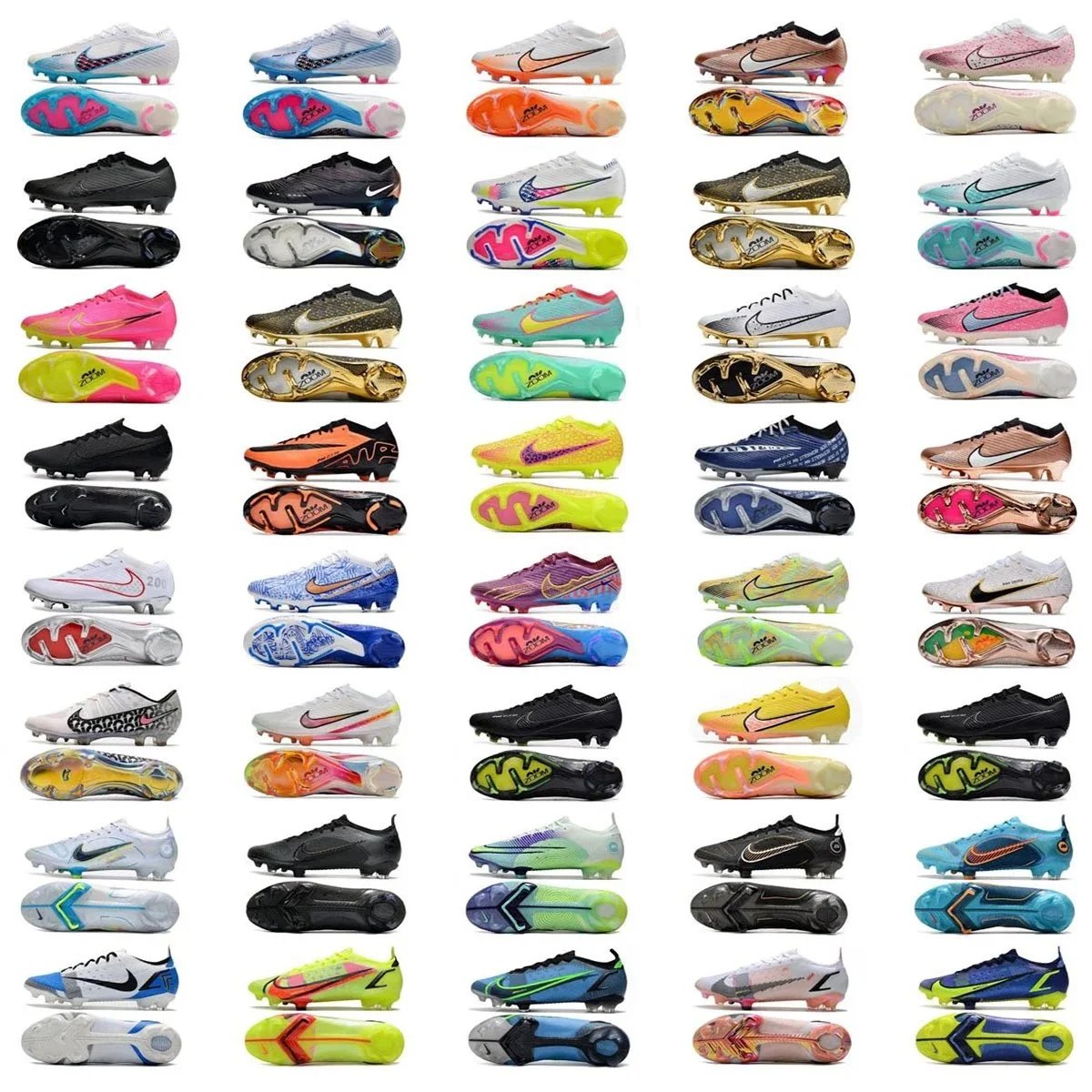 Assassin Low Top Waterproof Knit FG Football Cleats Collection  