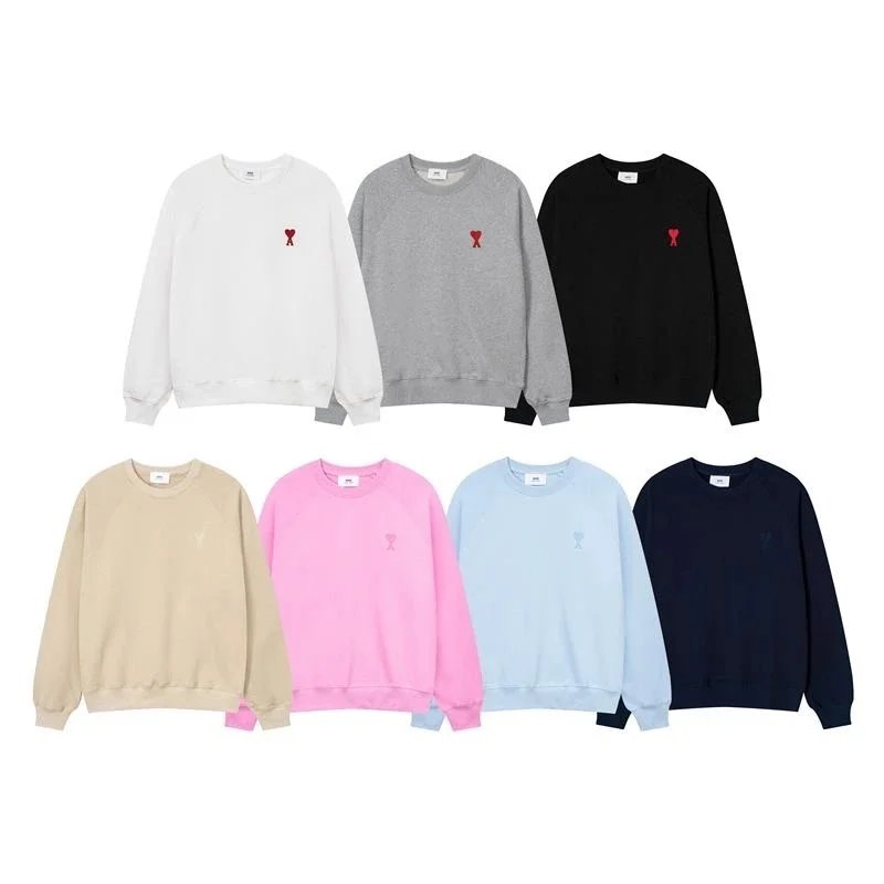 Ami Tonal Sweatshirt 'Candy Pink'  